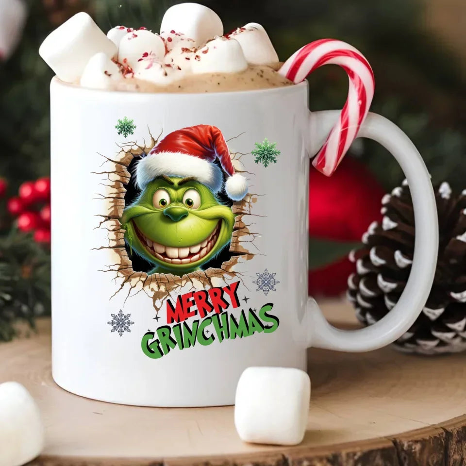 Merry Grinchmas | Świąteczny kubek BN113 - StoryCups.pl