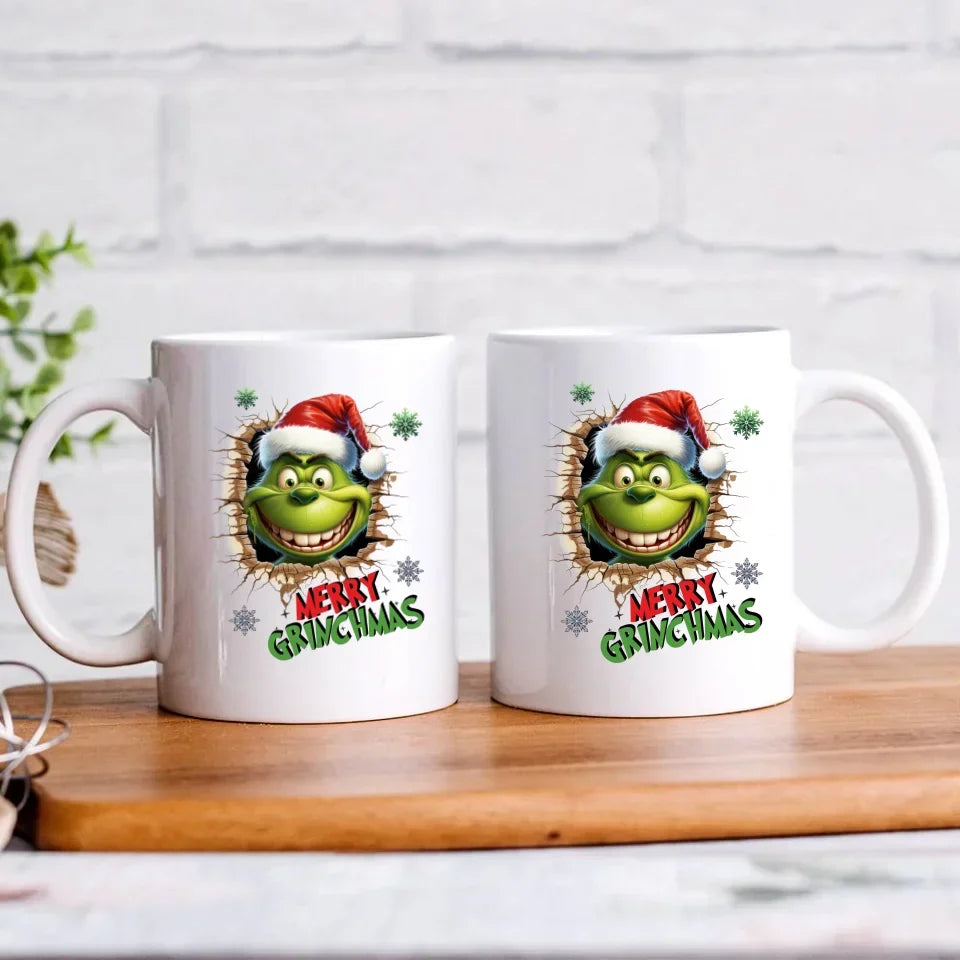 Merry Grinchmas | Świąteczny kubek BN113 - StoryCups.pl