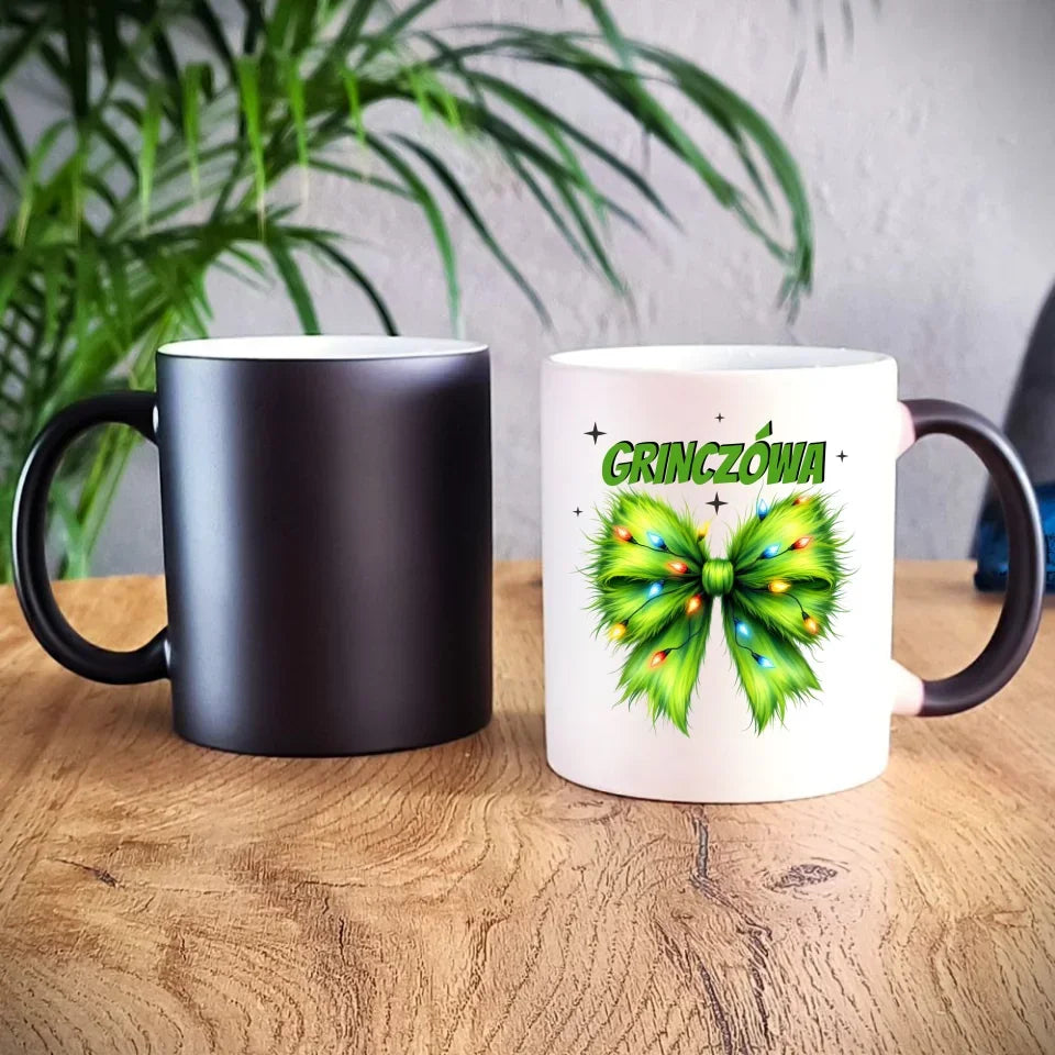 Grinczówa | Śmieszny kubek świąteczny dla niej BN114 - StoryCups.pl