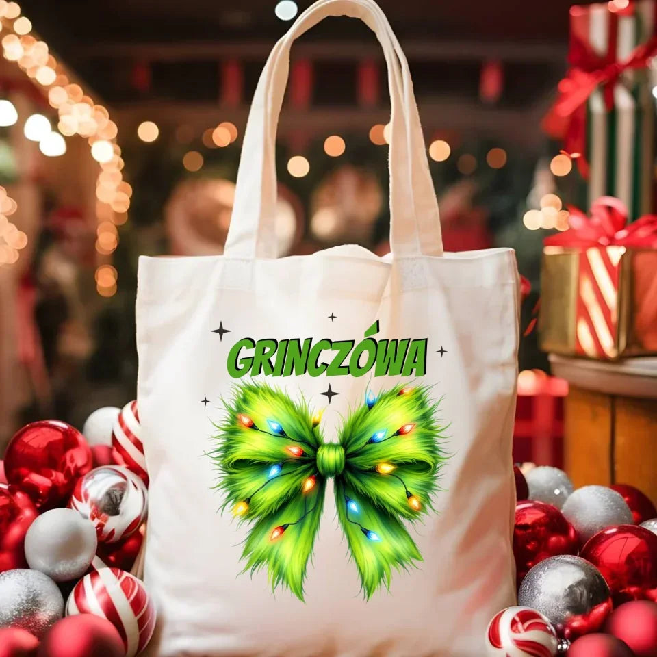 Grinczówa | Świąteczna eco torba BN114 - StoryCups.pl
