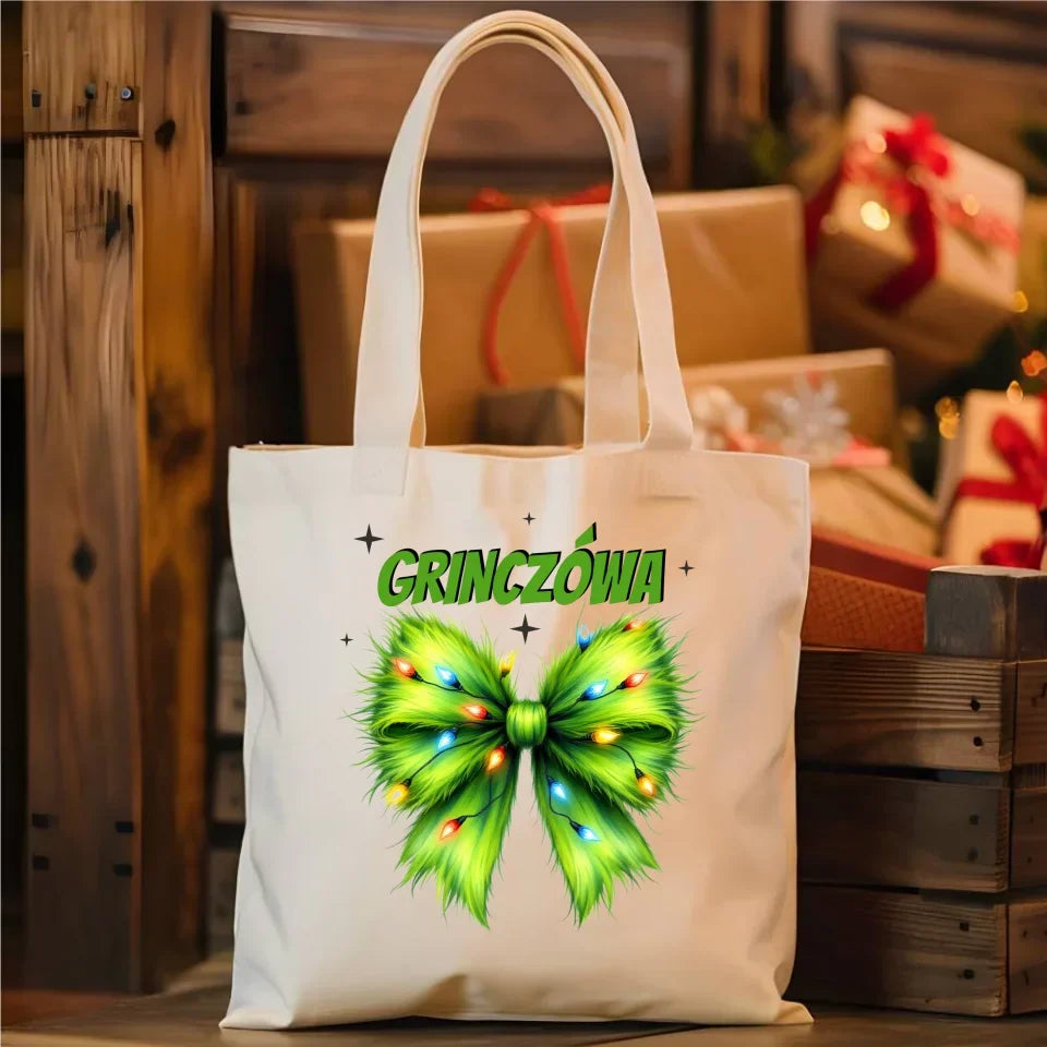 Grinczówa | Świąteczna eco torba BN114 - StoryCups.pl