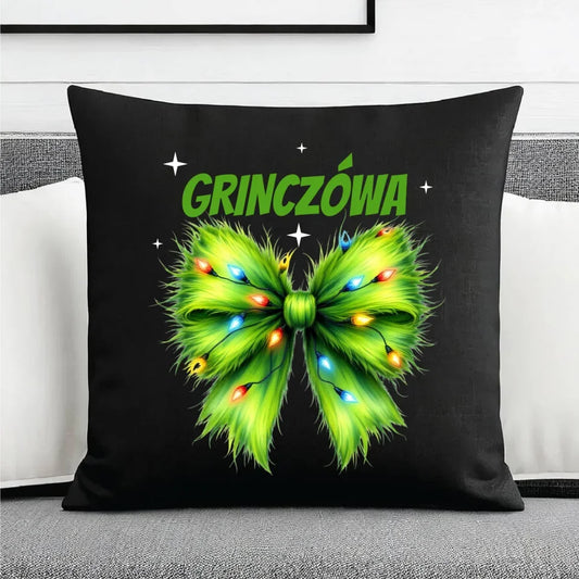 Grinczówa | Poduszka dekoracyjna świąteczna BN114 - StoryCups.pl