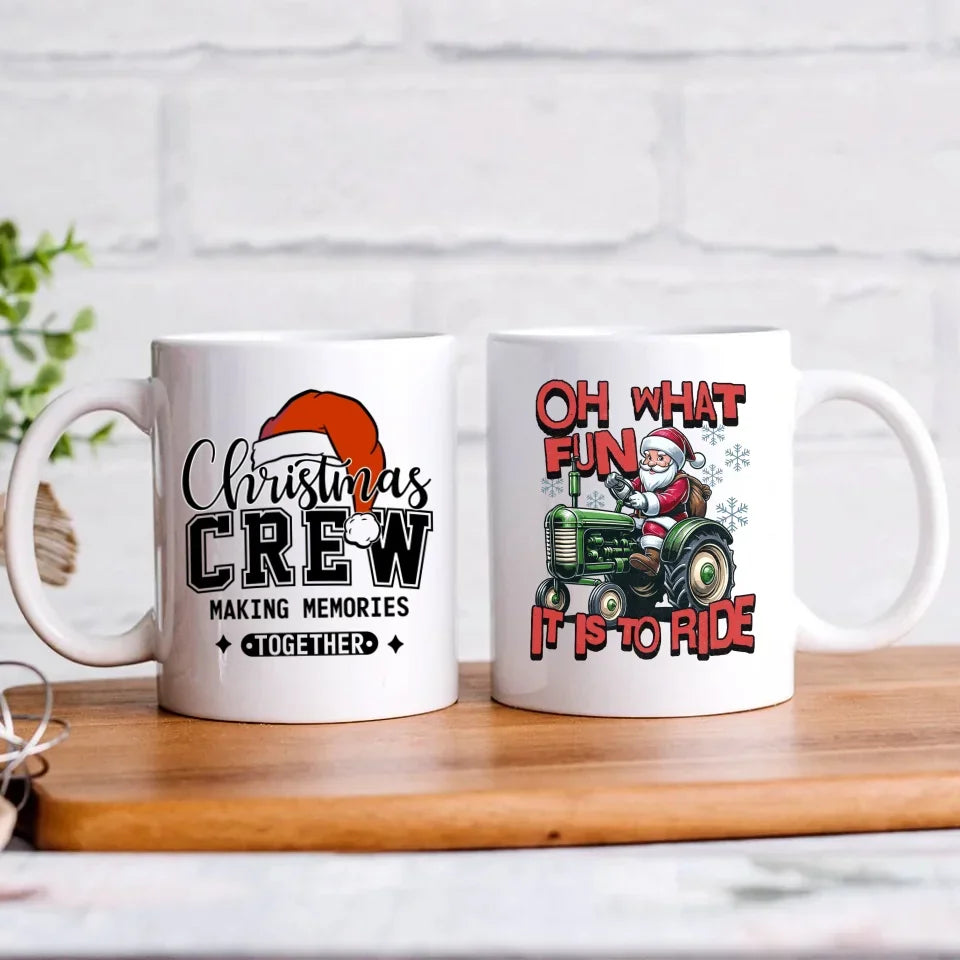 Oh what fun it is to ride | Świąteczny kubek BN48 - StoryCups.pl