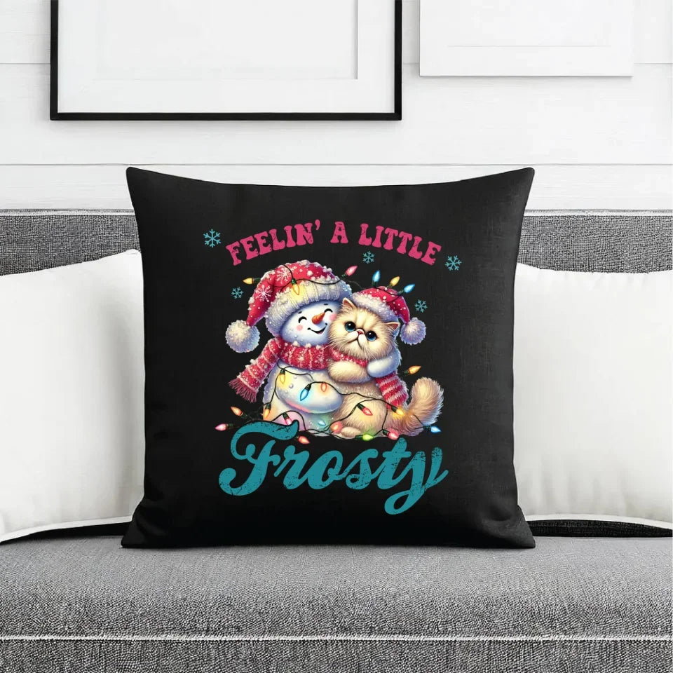 Czuję zimowy nastrój | Świąteczna poduszka dekoracyjna BN52 - StoryCups.pl