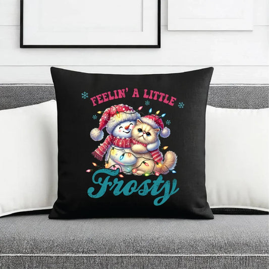 Czuję zimowy nastrój | Świąteczna poduszka dekoracyjna BN52 - StoryCups.pl