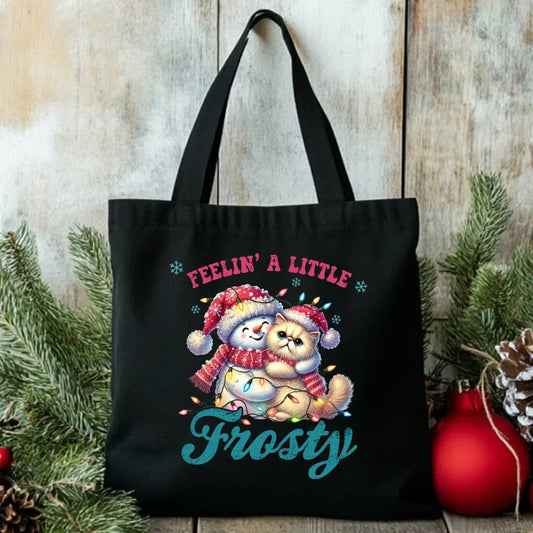 Czuję zimowy nastrój | Świąteczna eco torba BN52 - StoryCups.pl