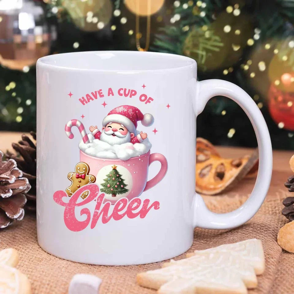 Have a cup of cheer | Świąteczny kubek BN53 - StoryCups.pl