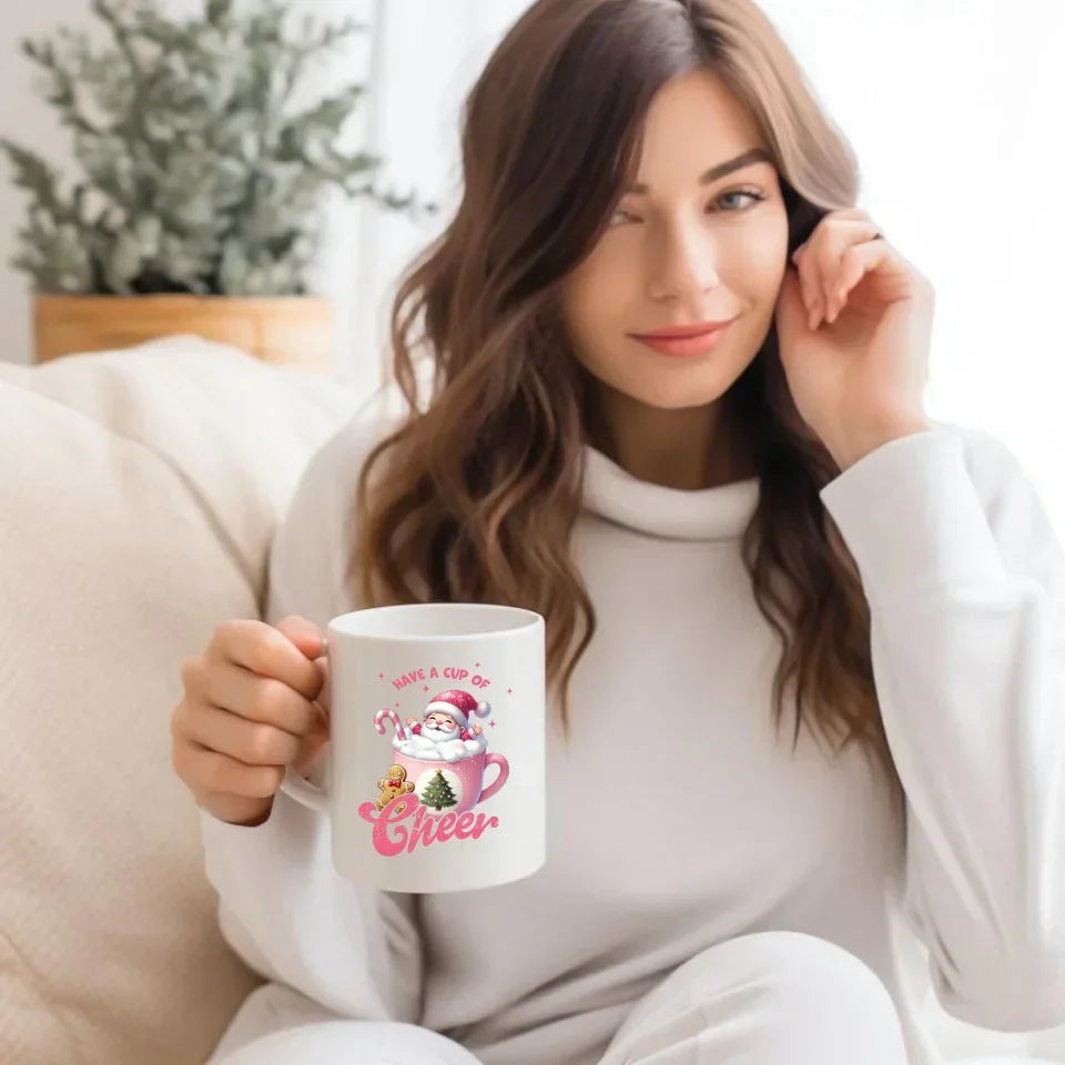 Have a cup of cheer | Świąteczny kubek BN53 - StoryCups.pl