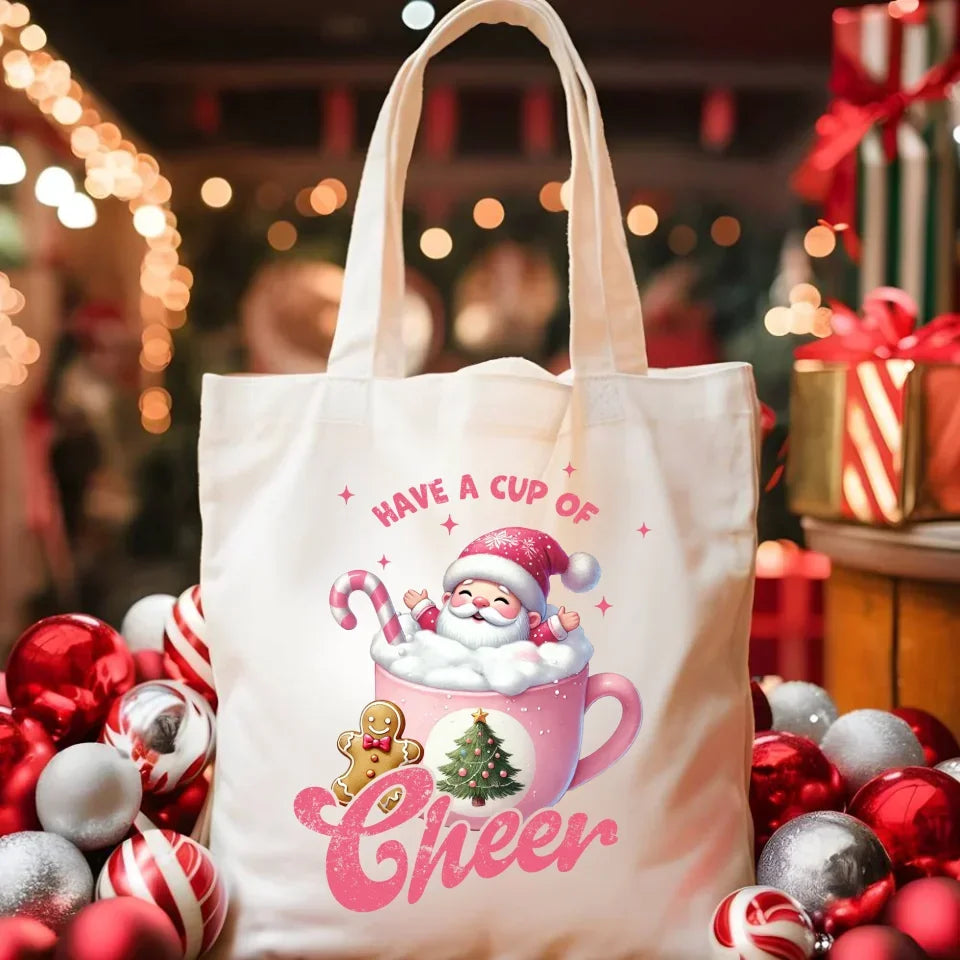 Have a cup of cheer | Świąteczna eco torba BN53 - StoryCups.pl