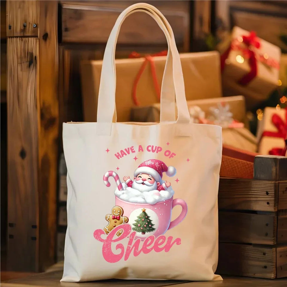 Have a cup of cheer | Świąteczna eco torba BN53 - StoryCups.pl