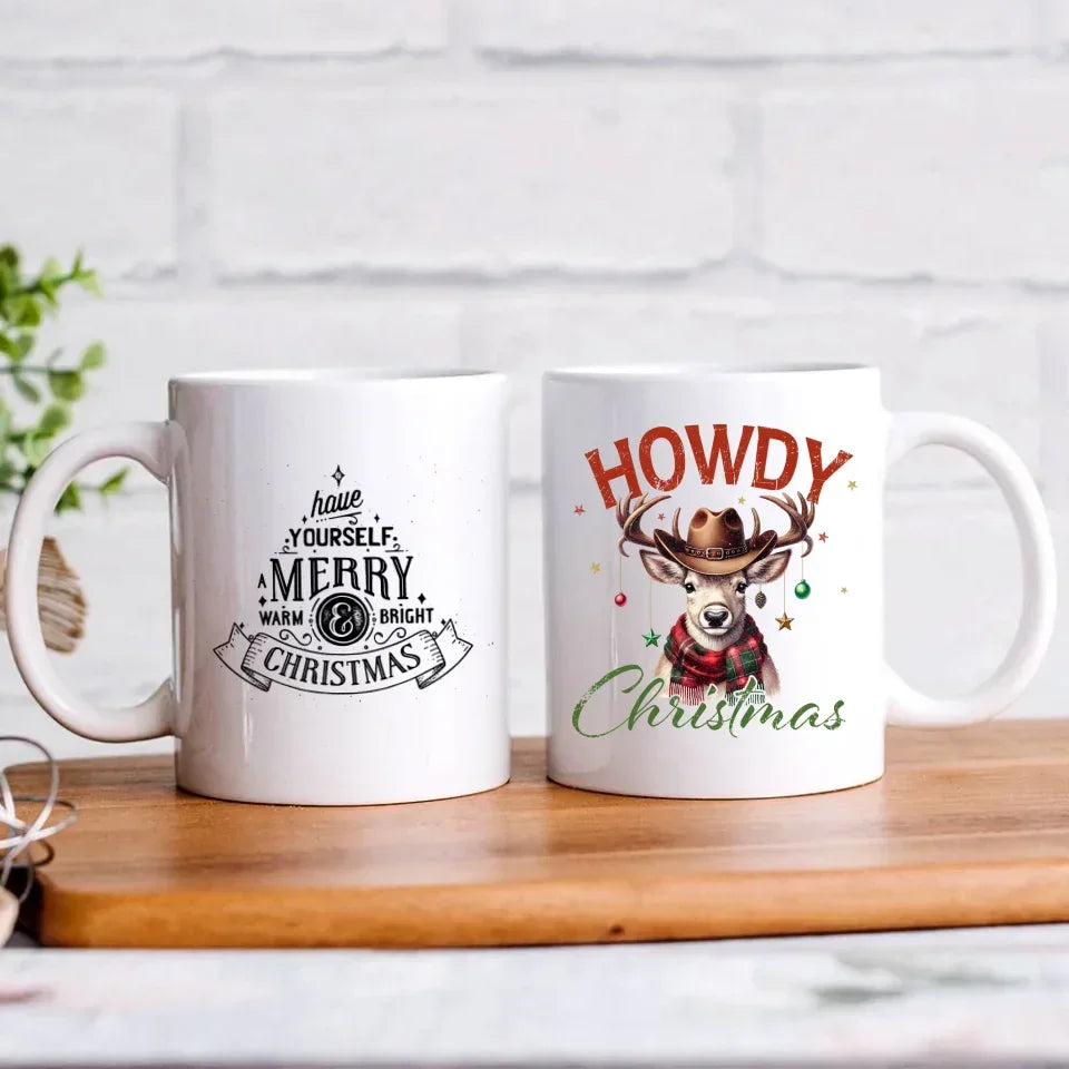 Howdy Christmas | Świąteczny kubek BN54 - StoryCups.pl