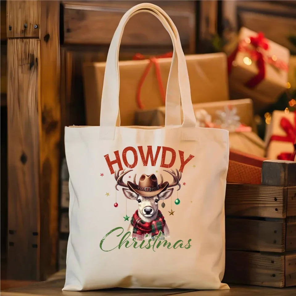 Howdy Christmas | Świąteczna eco torba BN54 - StoryCups.pl