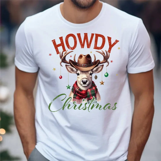 Howdy Christmas | Świąteczna koszulka męska BN54 - StoryCups.pl