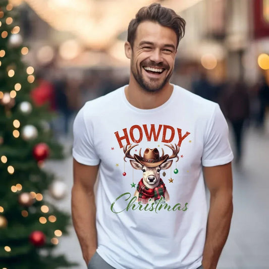 Howdy Christmas | Świąteczna koszulka męska BN54 - StoryCups.pl