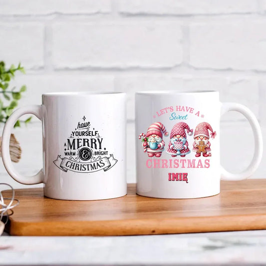 Słodkie święta | Personalizowany kubek świąteczny BN57 - StoryCups.pl