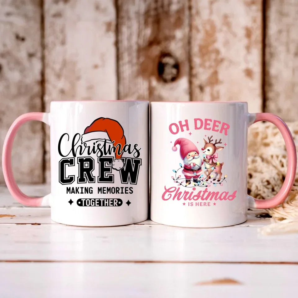 Oh deer Christmas is here | Świąteczny kubek BN59 - StoryCups.pl