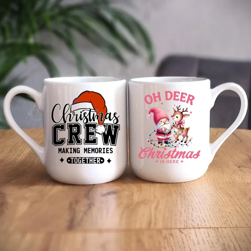 Oh deer Christmas is here | Świąteczny kubek BN59 - StoryCups.pl