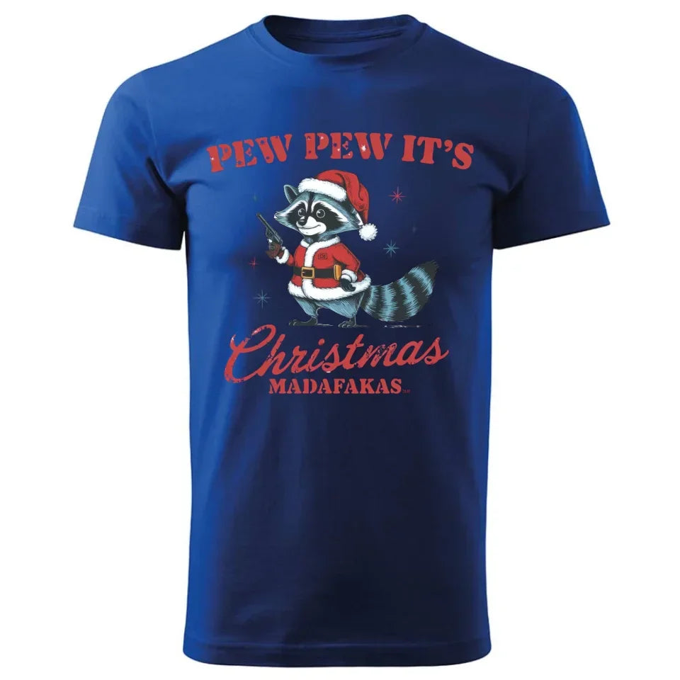 Pew pew it's Christmas | Świąteczna koszulka męska BN60 - StoryCups.pl