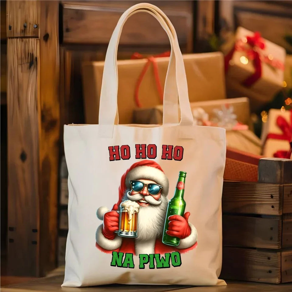 Ho ho ho na piwo | Świąteczna torba BN64 - StoryCups.pl