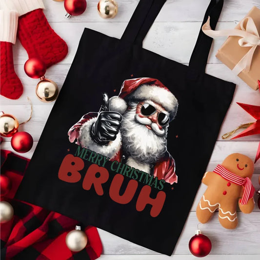 Merry Christmas Bruh | Świąteczna torba BN65 - StoryCups.pl