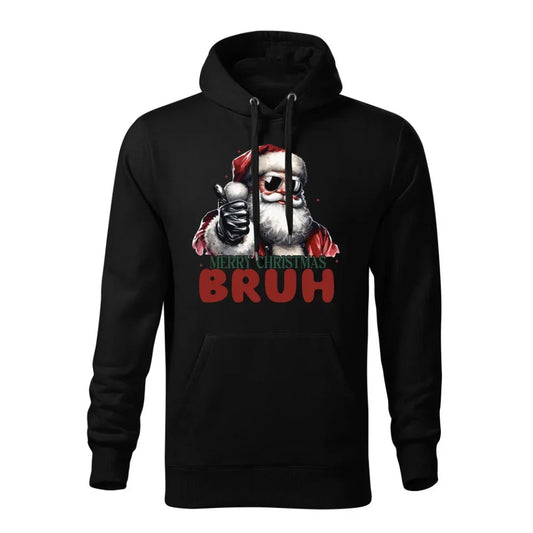 Merry Christmas Bruh | Świąteczna bluza męska z kapturem BN65 - StoryCups.pl