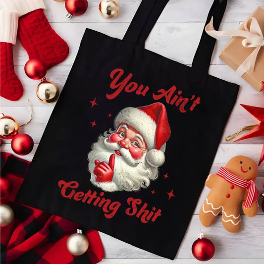 Nie dostaniesz nic | Świąteczna torba z Mikołajem BN66 - StoryCups.pl