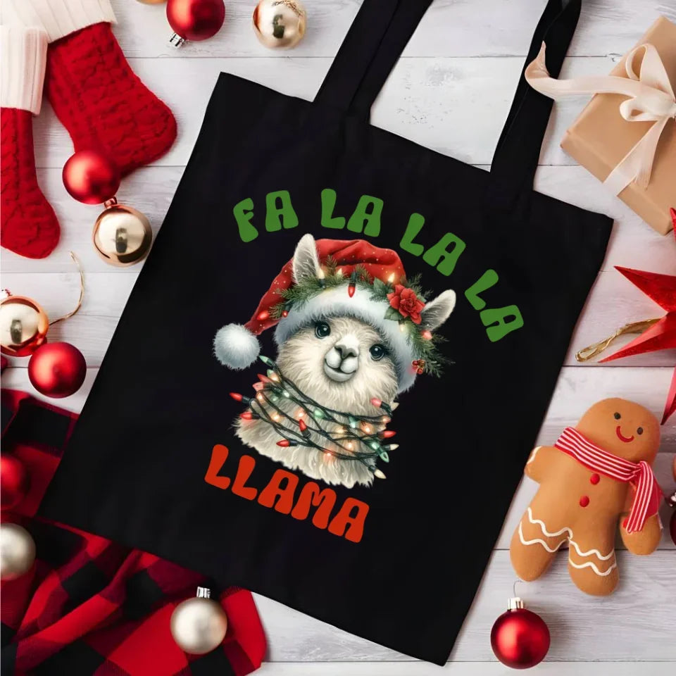Fa la la la lama | Świąteczna torba BN71 - StoryCups.pl