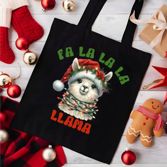 Fa la la la lama | Świąteczna torba BN71 - StoryCups.pl