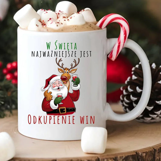 Odkupienie win | Świąteczny kubek BN73 - StoryCups.pl