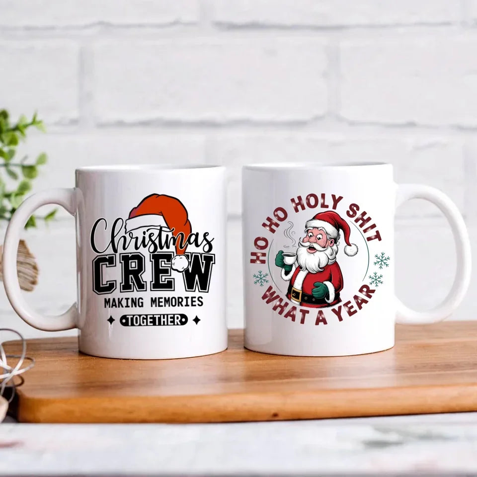 Ho ho holy shit | Świąteczny kubek BN74 - StoryCups.pl