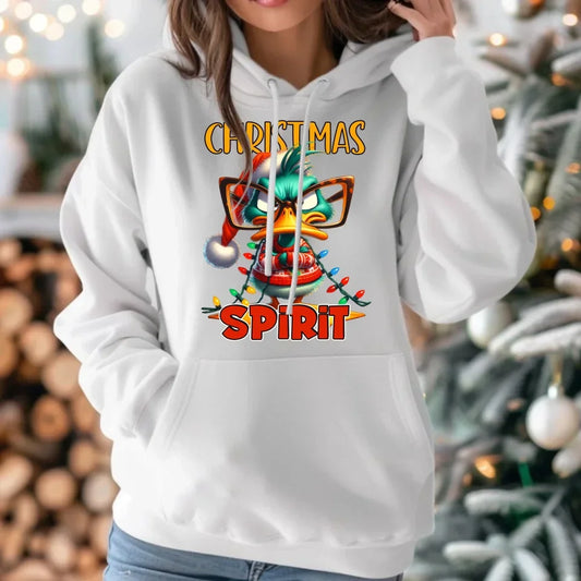 Christmas spirit | Świąteczna bluza damska z kapturem BN76 - StoryCups.pl