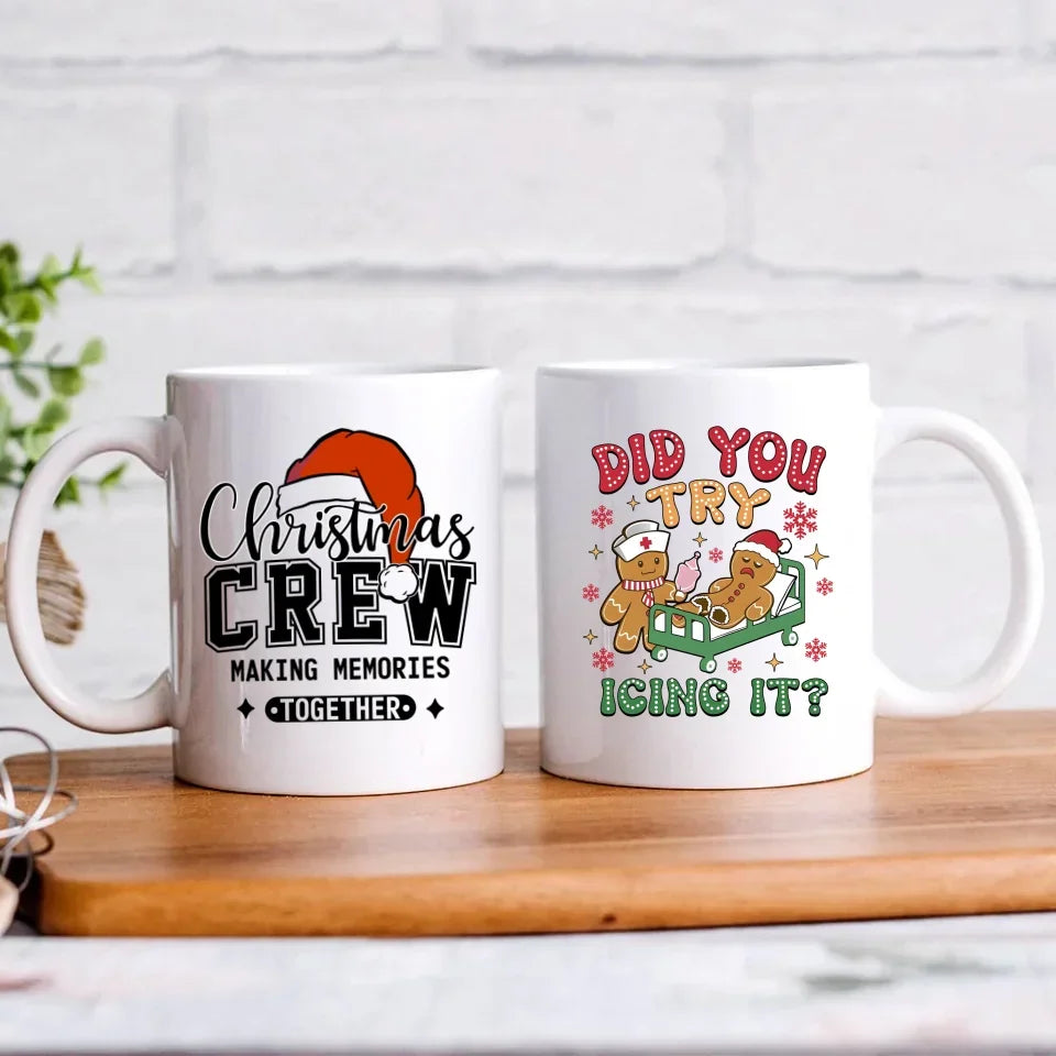 Did you try icing it? | Świąteczny kubek dla pielęgniarki BN78 - StoryCups.pl