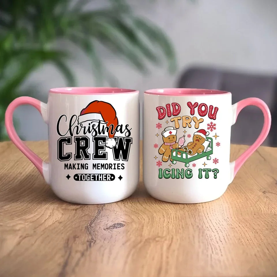 Did you try icing it? | Świąteczny kubek dla pielęgniarki BN78 - StoryCups.pl