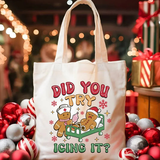 Did you try icing it? | Świąteczna torba BN78 - StoryCups.pl