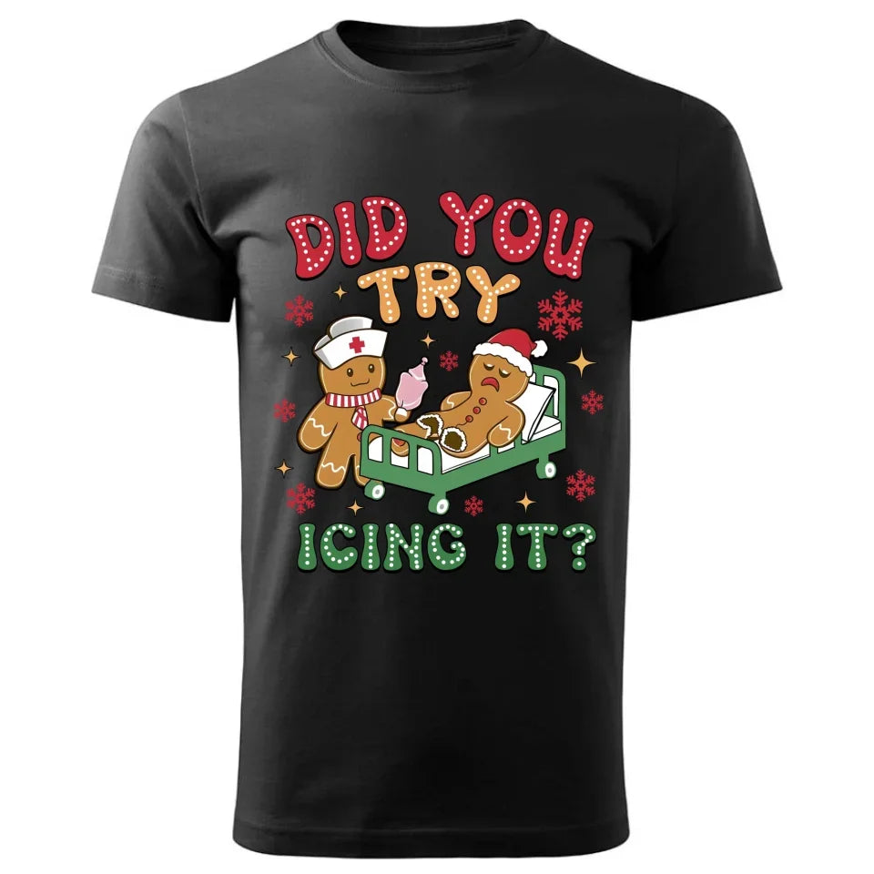 Did you try icing it? | Świąteczna koszulka męska BN78 - StoryCups.pl