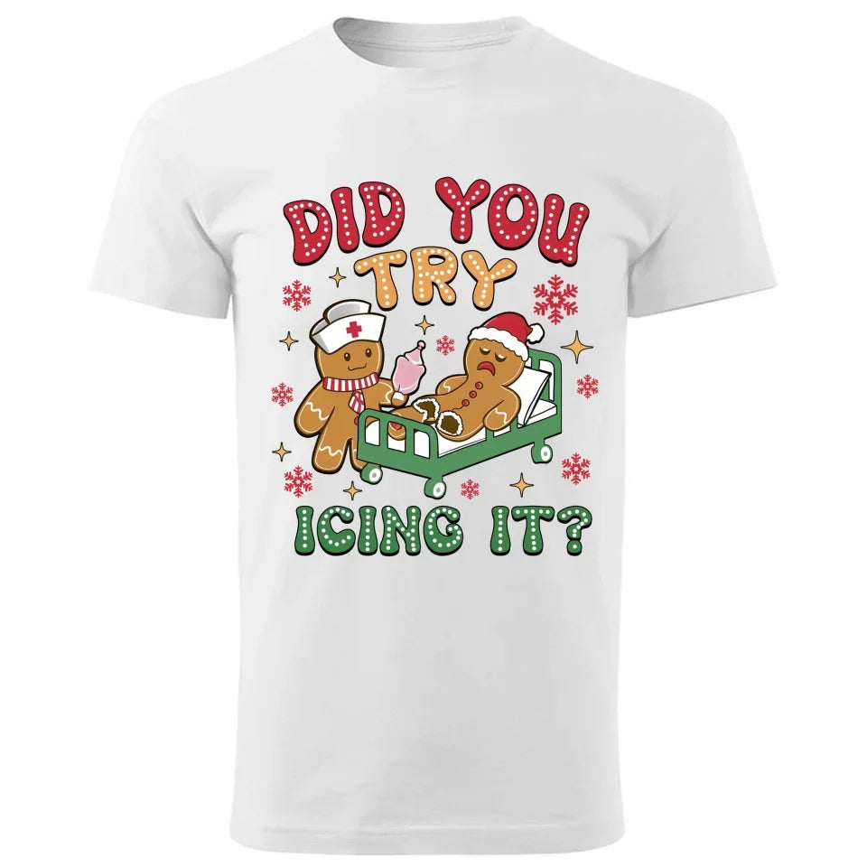 Did you try icing it? | Świąteczna koszulka męska BN78 - StoryCups.pl