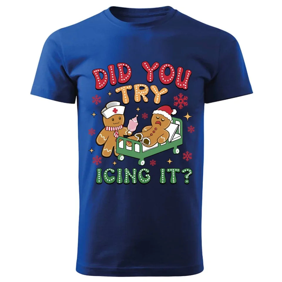 Did you try icing it? | Świąteczna koszulka męska BN78 - StoryCups.pl