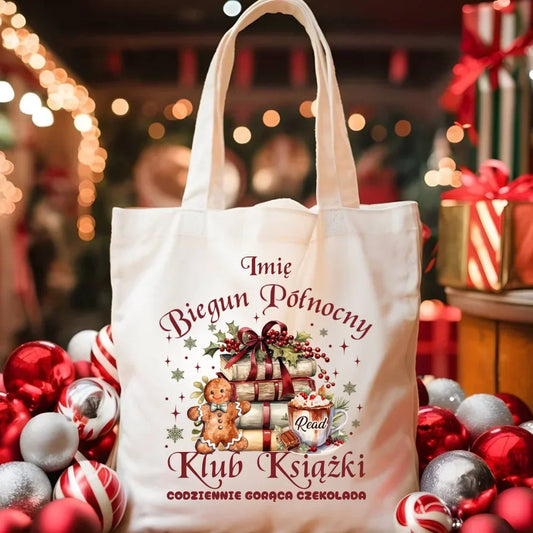 Klub Książki z Bieguna Północnego | Świąteczna torba BN79 - StoryCups.pl