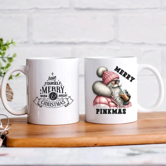 Merry pinkmas | Świąteczny kubek BN117 - StoryCups.pl