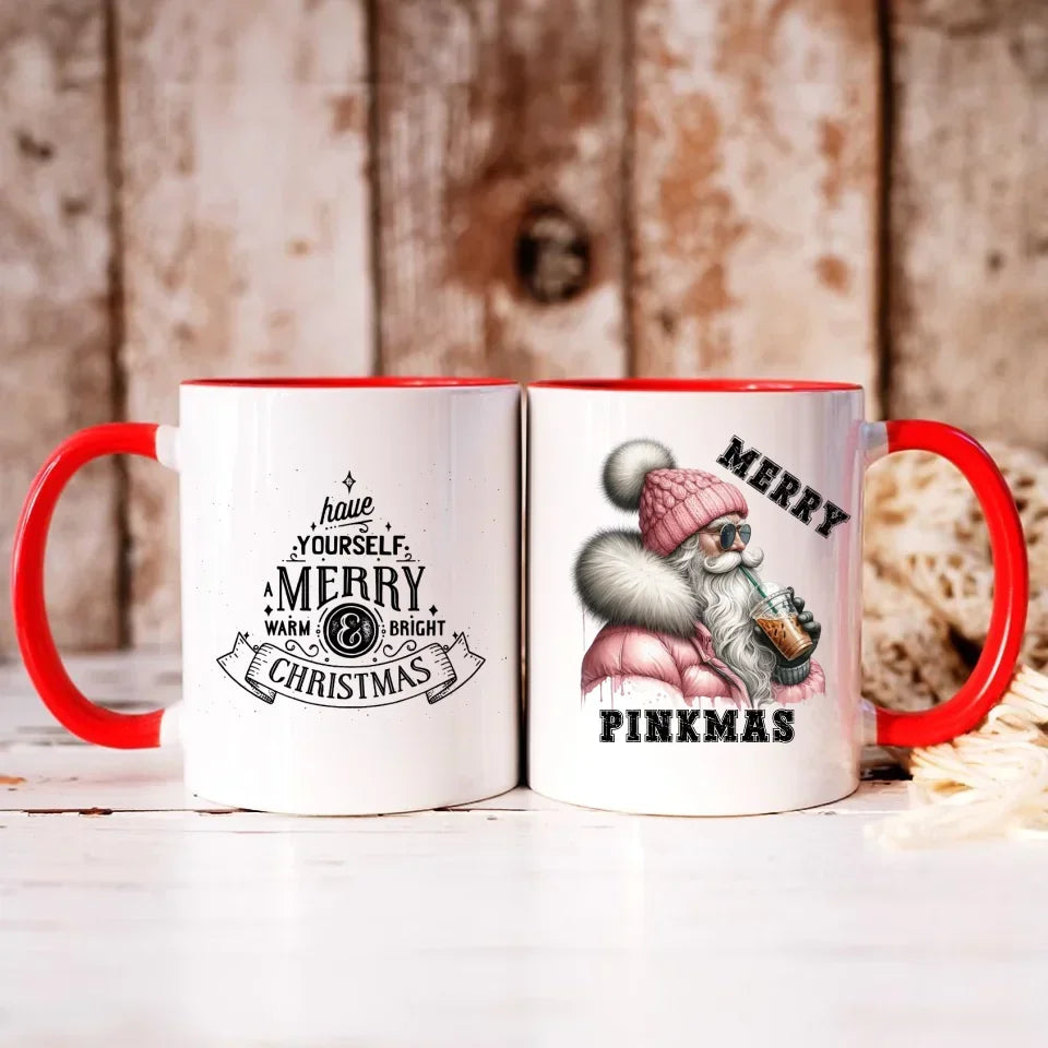 Merry pinkmas | Świąteczny kubek BN117 - StoryCups.pl