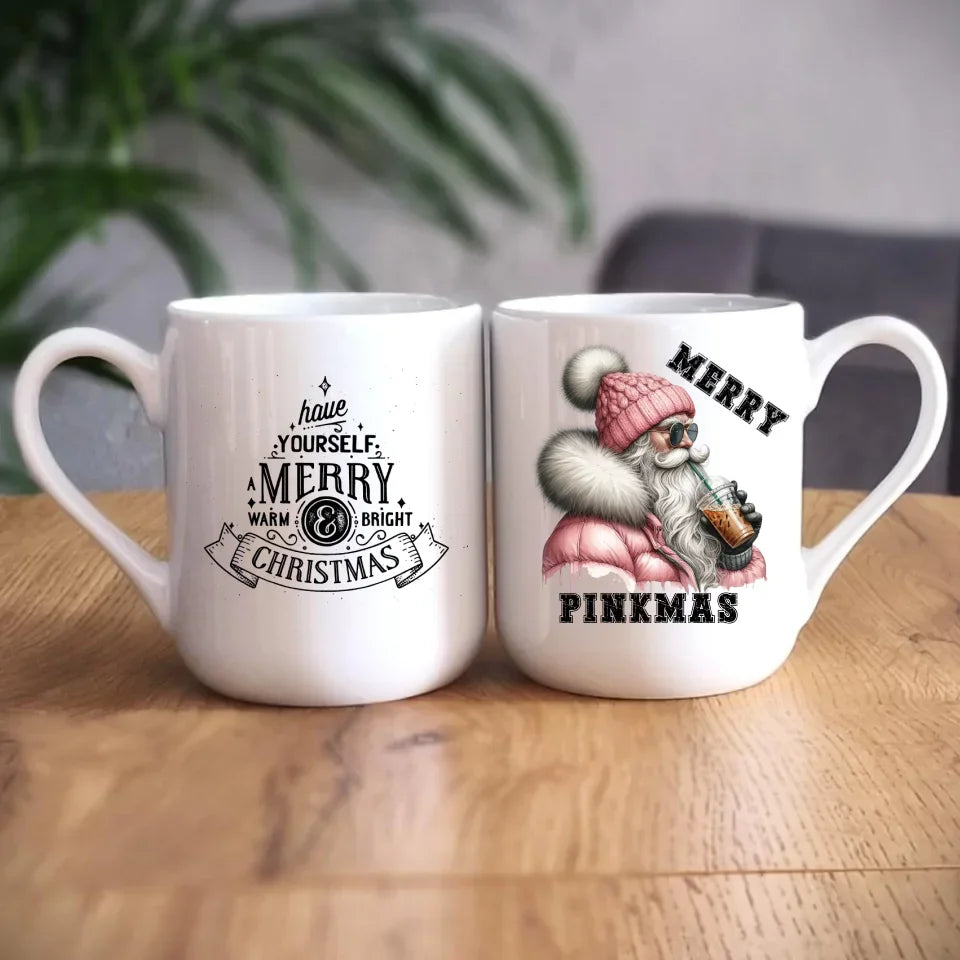 Merry pinkmas | Świąteczny kubek BN117 - StoryCups.pl