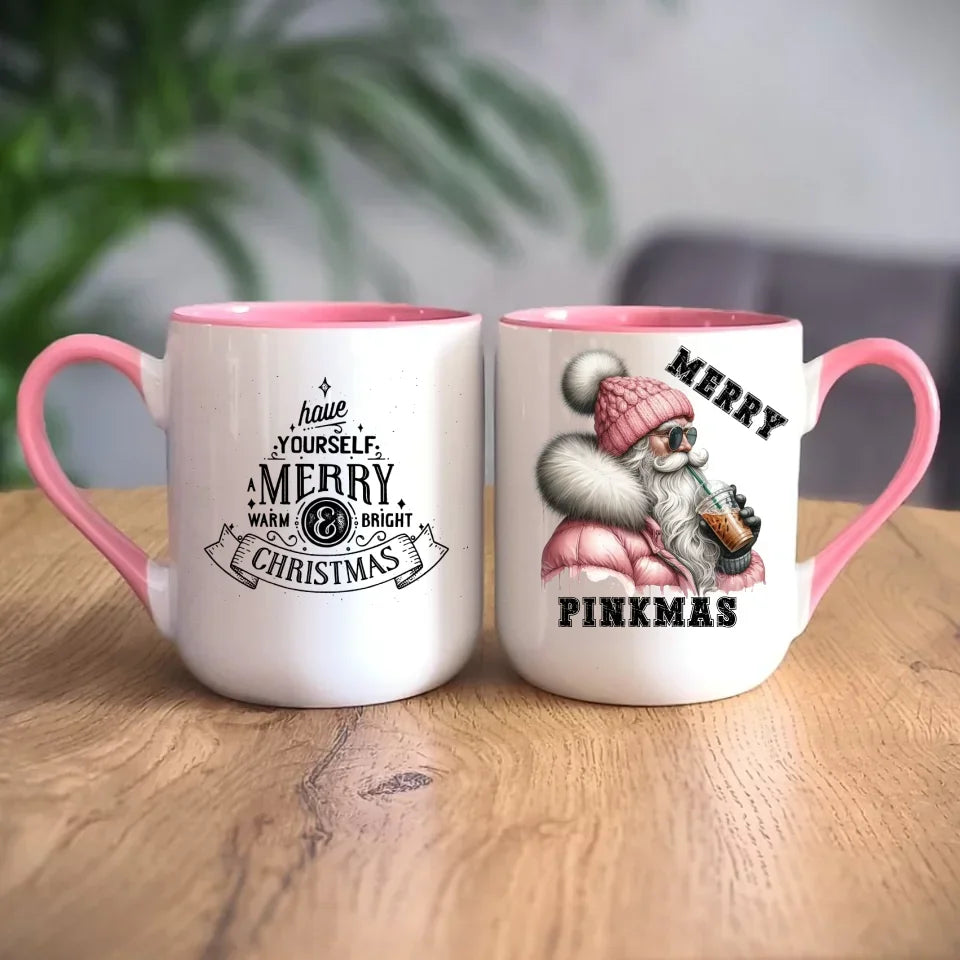 Merry pinkmas | Świąteczny kubek BN117 - StoryCups.pl
