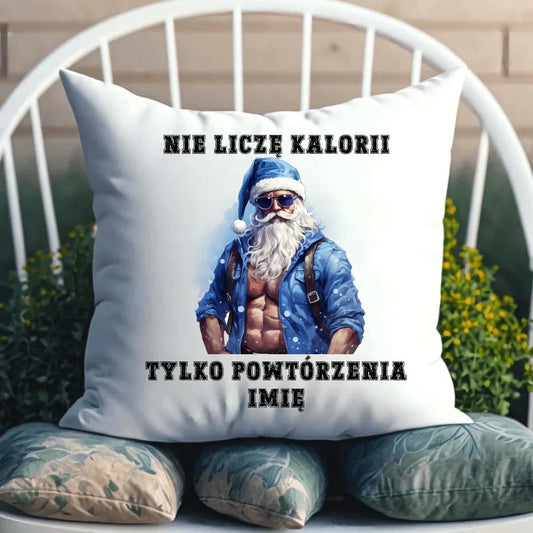 Nie liczę kalorii | Świąteczna poduszka BN118 - StoryCups.pl