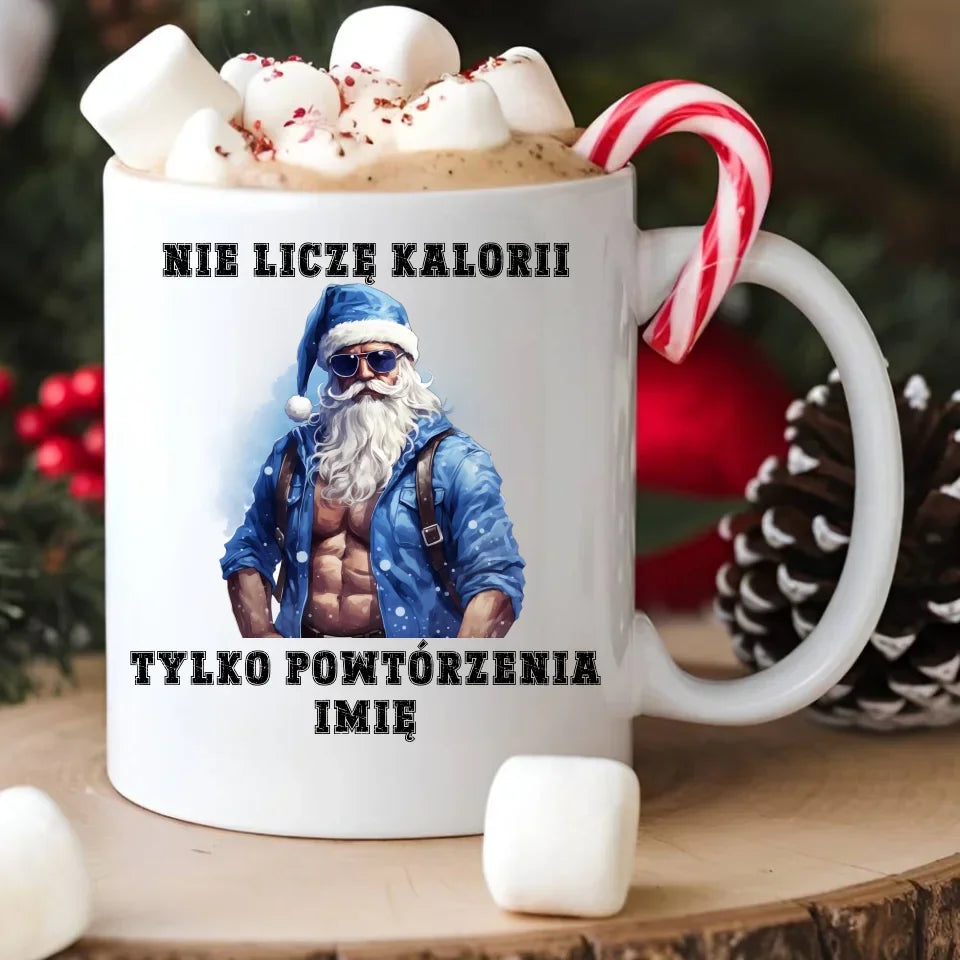 Nie liczę kalorii | Świąteczny kubek BN118 - StoryCups.pl