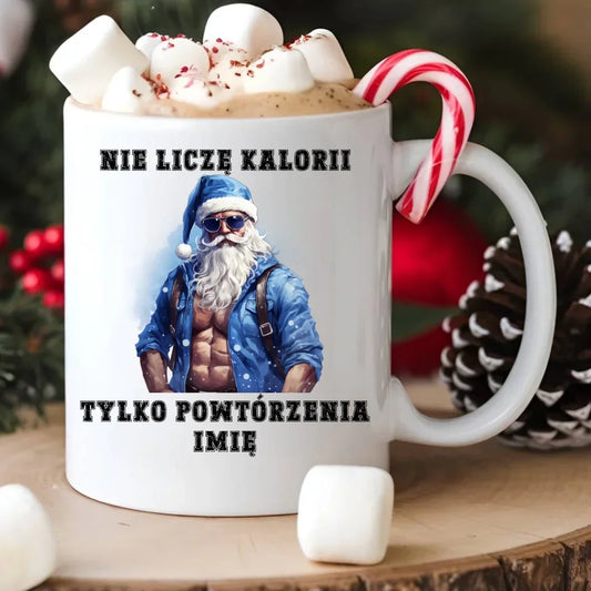 Nie liczę kalorii | Świąteczny kubek BN118 - StoryCups.pl