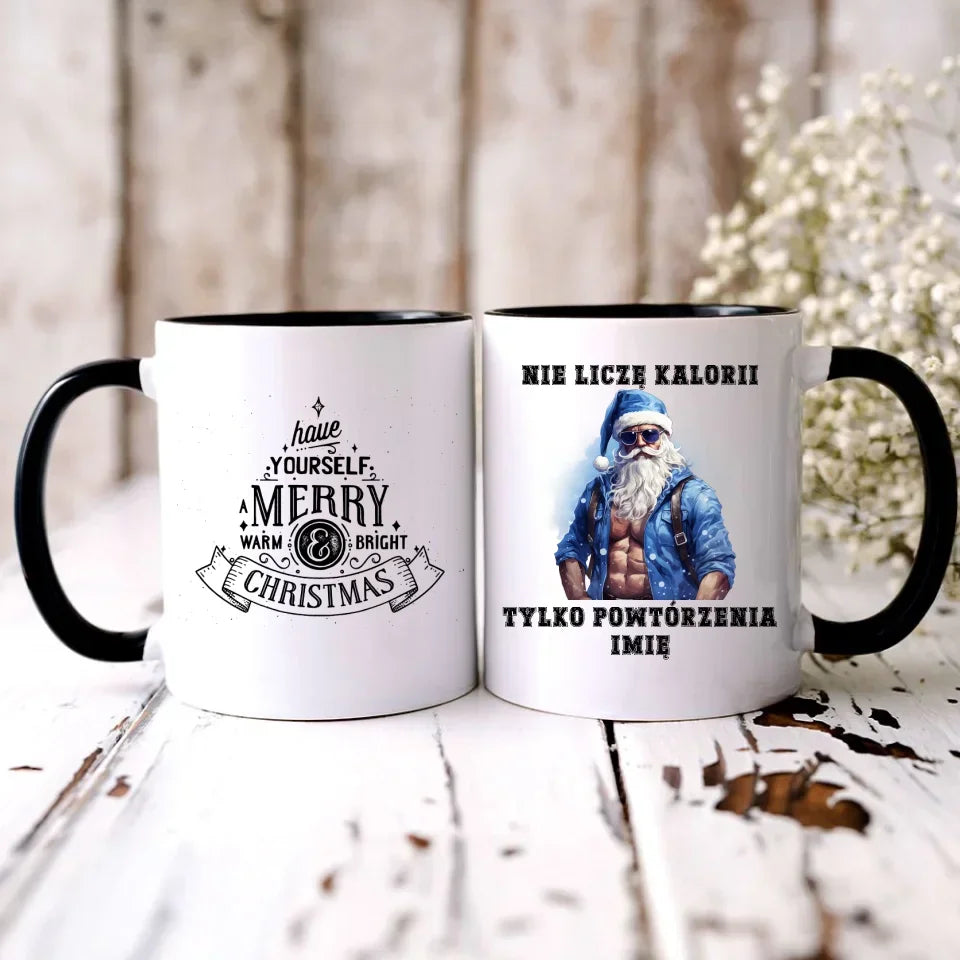 Nie liczę kalorii | Świąteczny kubek BN118 - StoryCups.pl