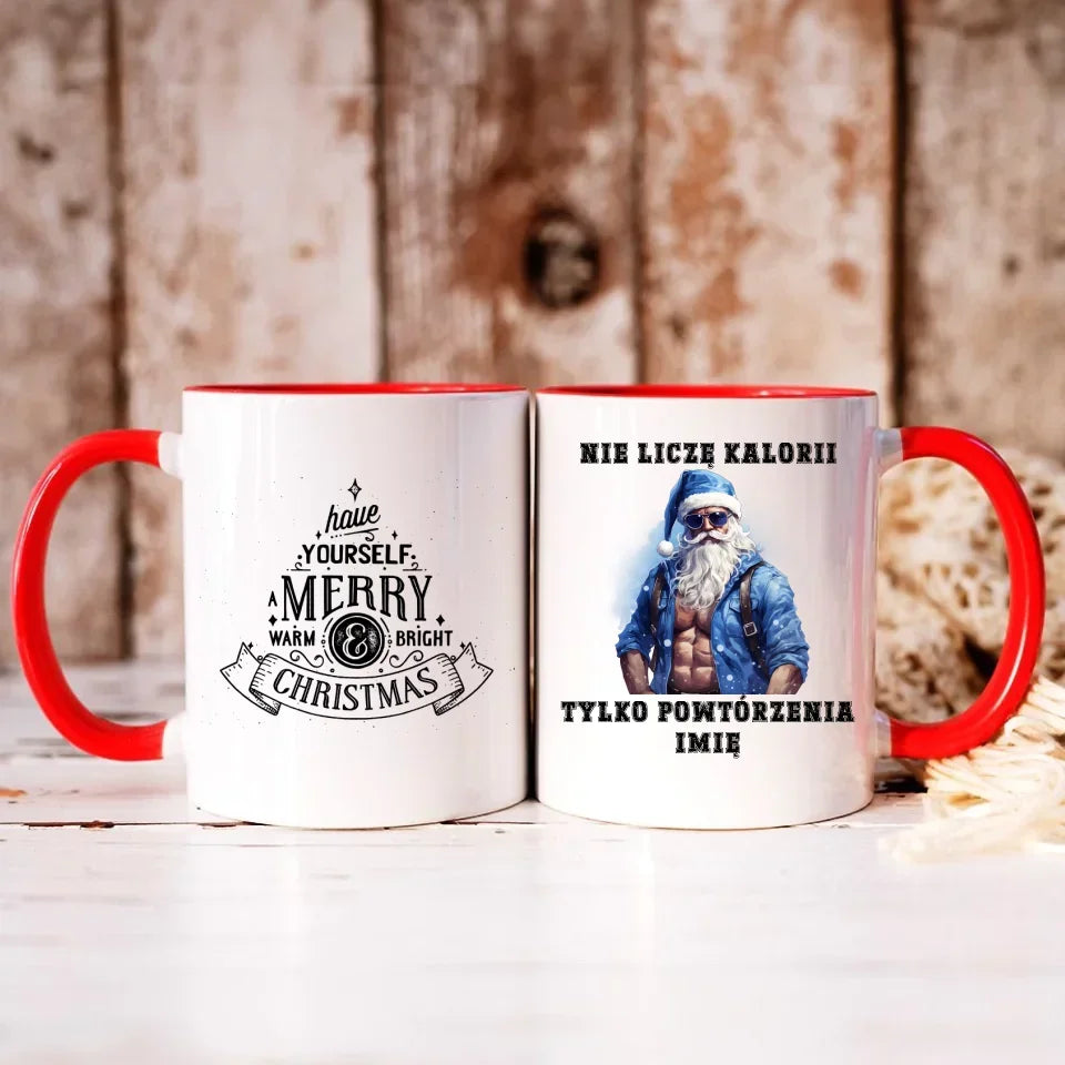 Nie liczę kalorii | Świąteczny kubek BN118 - StoryCups.pl