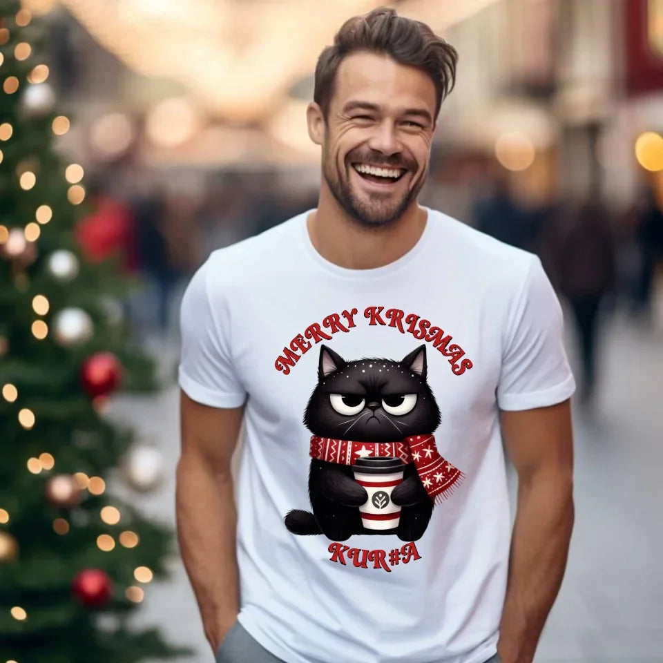Merry krismas | Świąteczna koszulka męska BN34 - StoryCups.pl