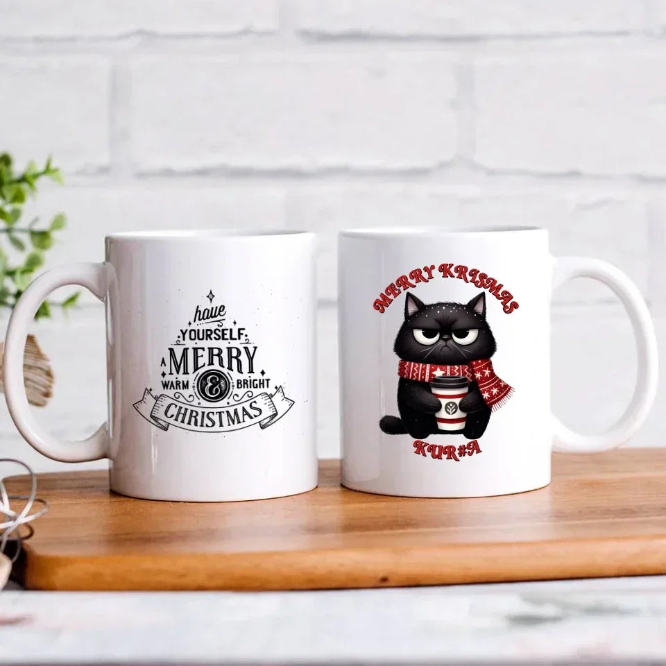 Merry krismas | Świąteczny kubek BN34 - StoryCups.pl