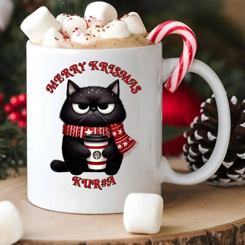 Merry krismas | Świąteczny kubek BN34 - StoryCups.pl